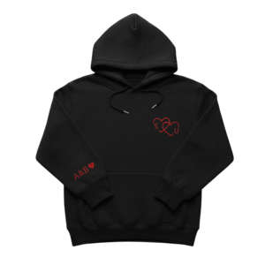 Sweat Coeur Initiales