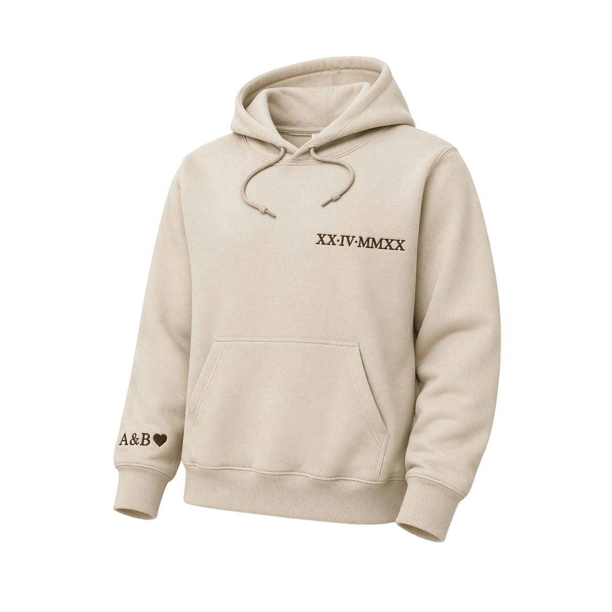 Sweat personnalisé brodé Le Brodeur