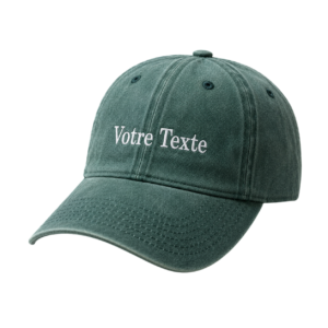 Casquette personnalisée brodée